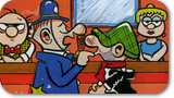 Andy Capp button