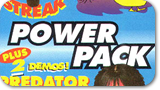 Commodore Format Power Pack 08 button